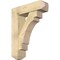 Ekena Millwork Merced Craftsman Rough Sawn Bracket w/ Offset Brace, Douglas Fir, 8"W x 28"D x 36"H BKT0806X28X36MRC04RDF - alternate 1